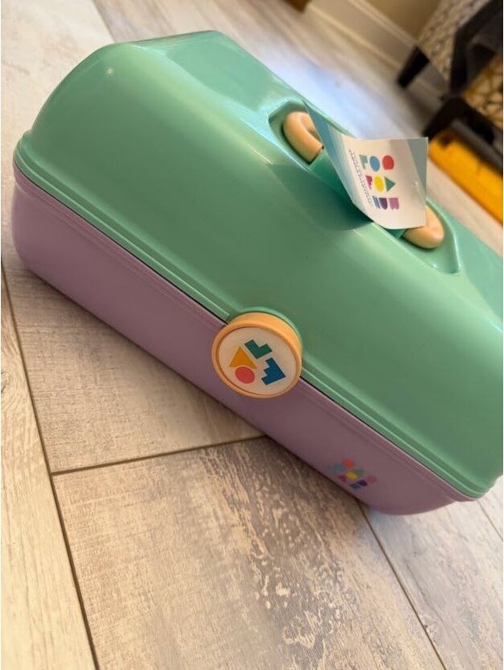 Caboodles On-The-Go Girl Makeup Case Teal Purple New